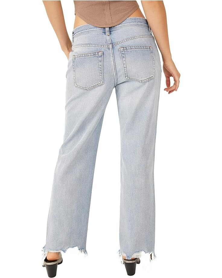 

Джинсы Free People We The Free Maggie Mid-Rise Straight Leg, цвет Fade Out
