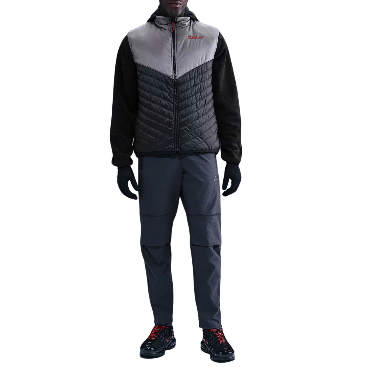 Жилет Nike Atlético Madrid Black/Smoke Gray/Sports Red — фото 3