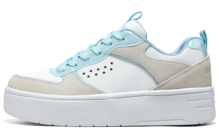 

Skechers Низкие детские кроссовки для скейтбординга Street Series, белые, синие, подростковые
