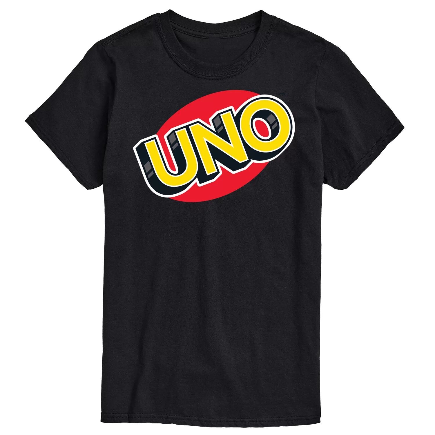 

Футболка Big & Tall UNO с логотипом Licensed Character, черный