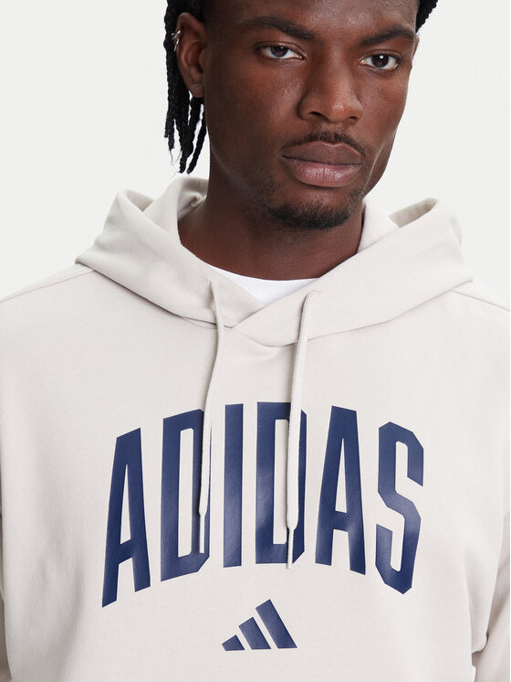 Толстовка обычного кроя Collegiate KC3872 Adidas, бежевый — фото 3