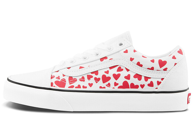 Кроссовки Old Skool Vans 'Valentine Hearts' Women's