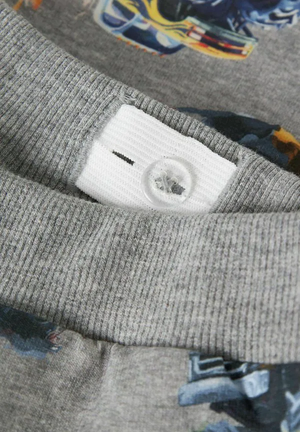 Спортивные штаны для бега, стандартного кроя. Name It, Grey Melange — фото 3