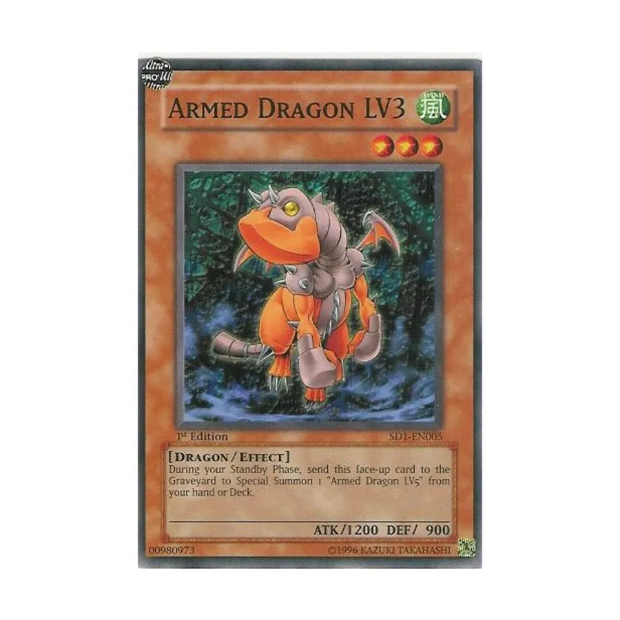 

CCG Вооруженный дракон LV3 (Обычный), Yu-Gi-Oh - Structure Deck - Dragon's Roar - Singles