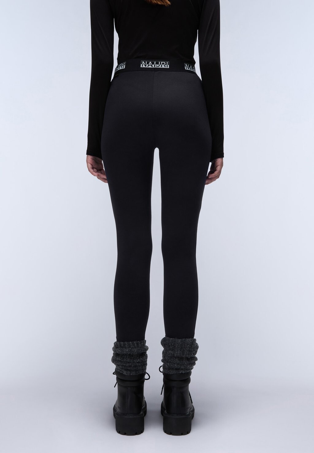 

Леггинсы M-BOX LOGO Leggings Napapijri, черный