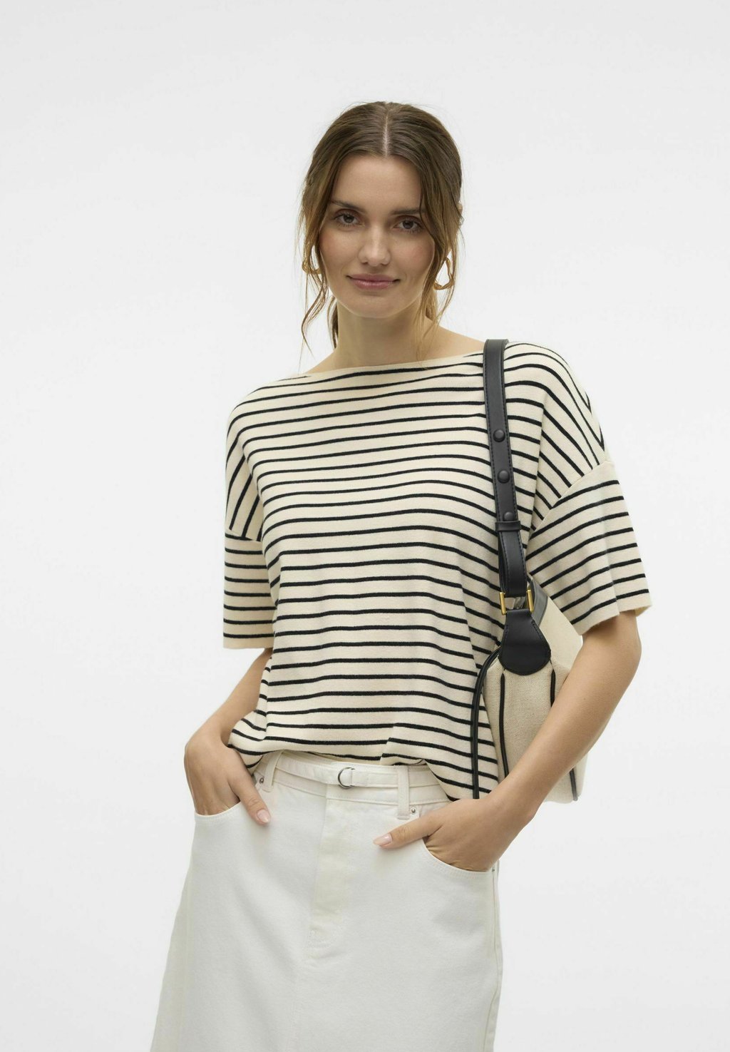 

Футболка с принтом VMPEONI Vero Moda, белый