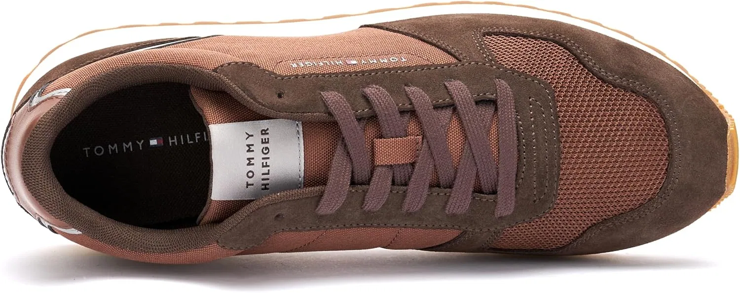 Кроссовки Tommy Hilfiger fm0fm05454 mens, Ebony Brown — фото 3