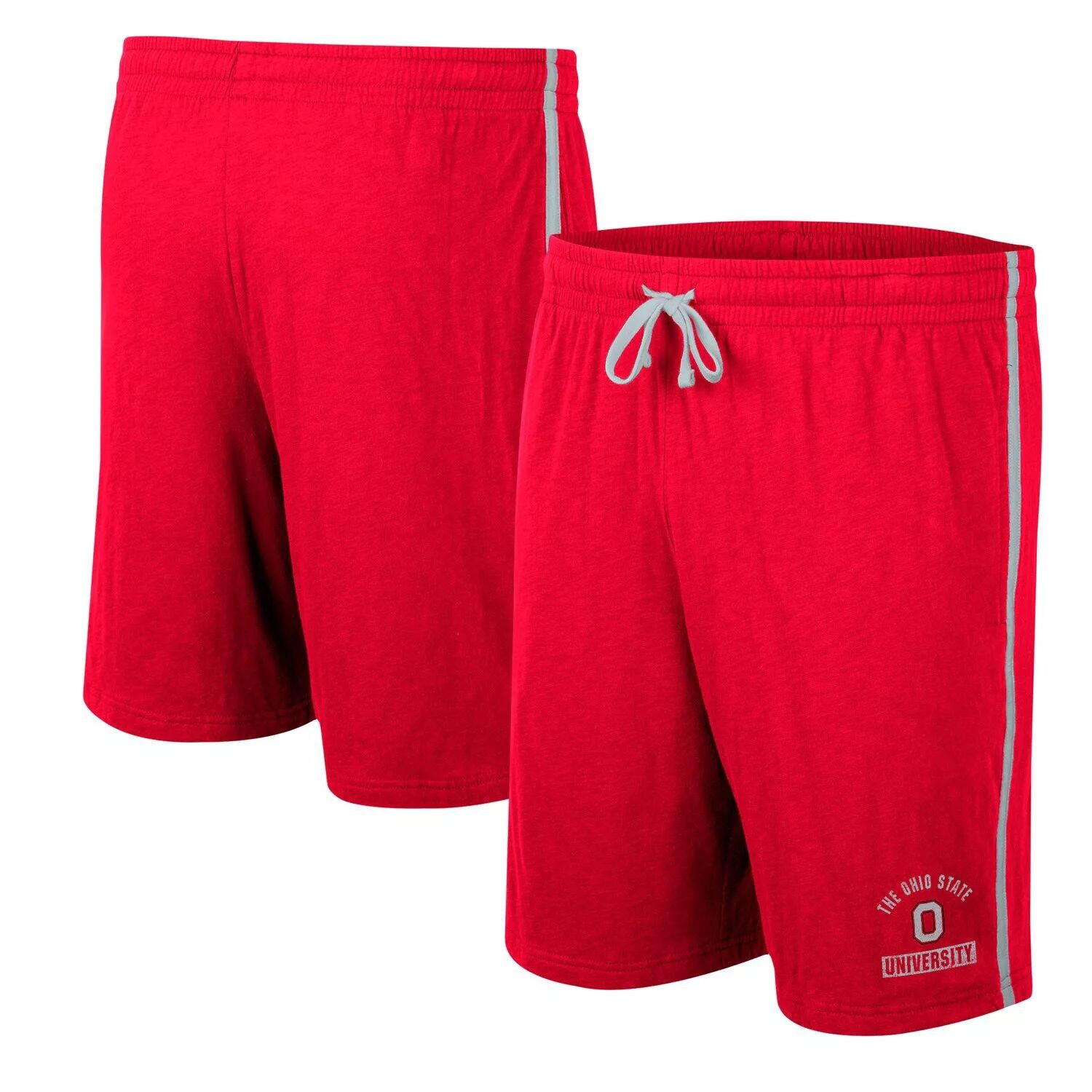 

Мужские шорты Scarlet Ohio State Buckeyes Thunder Slub Colosseum