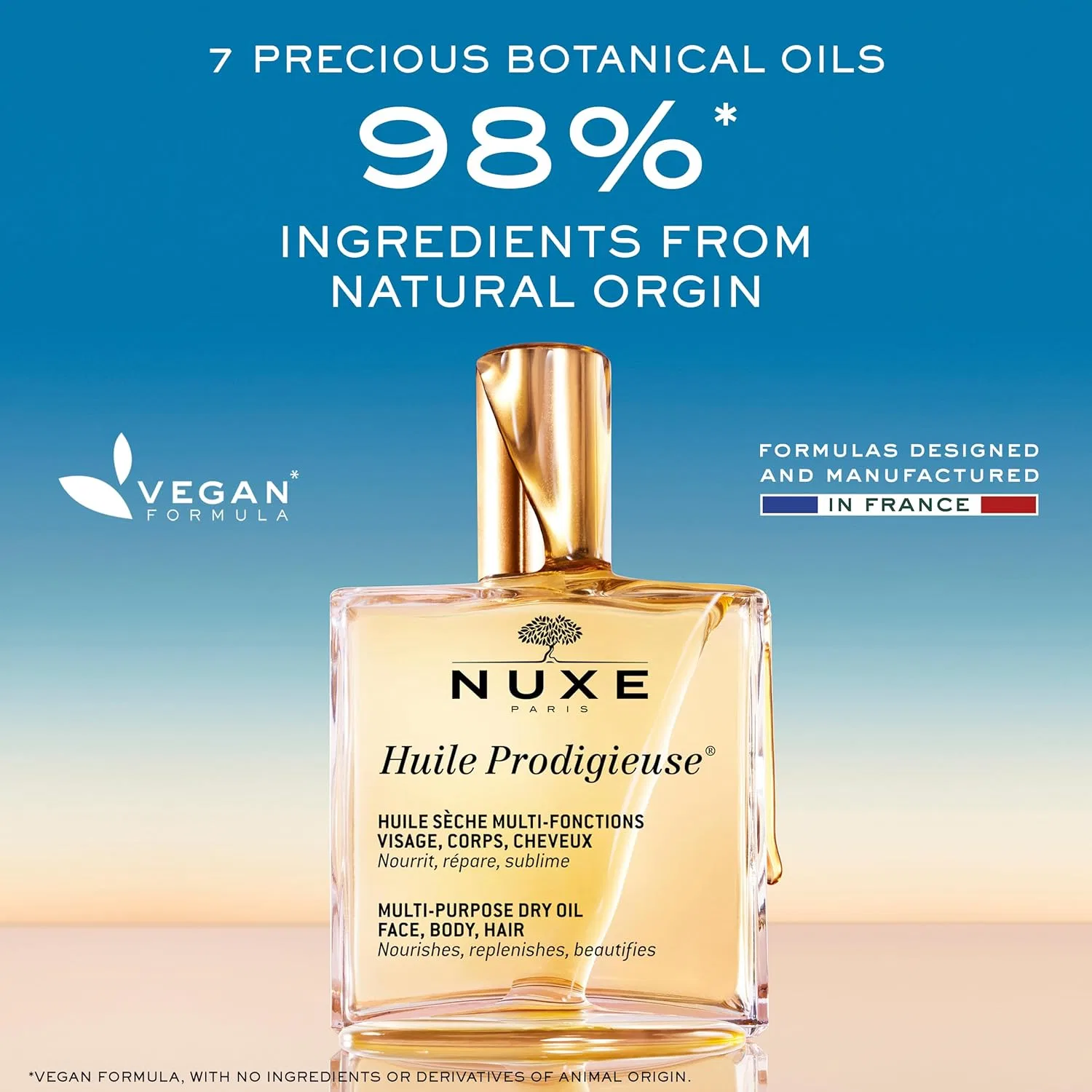 Масло для лица, тела и волос Nuxe Prodigieuse Oil 100 мл — фото 3