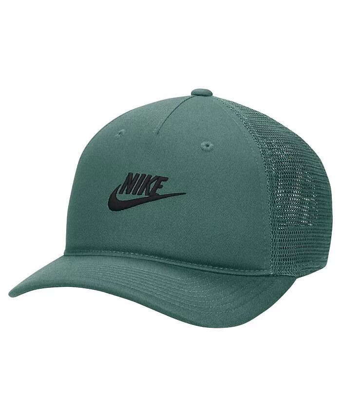 

Мужская зеленая регулируемая шляпа Futura Lifestyle Rise Trucker Nike, зеленый