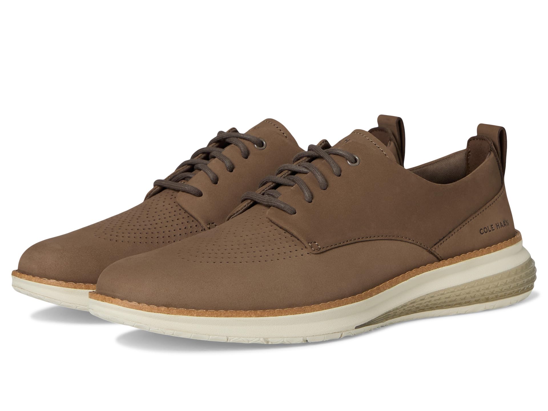 

Оксфорды Cole Haan Originalgrand Energy Weave Plain Toe Oxford, цвет Morel Nubuck/Irish Coffee