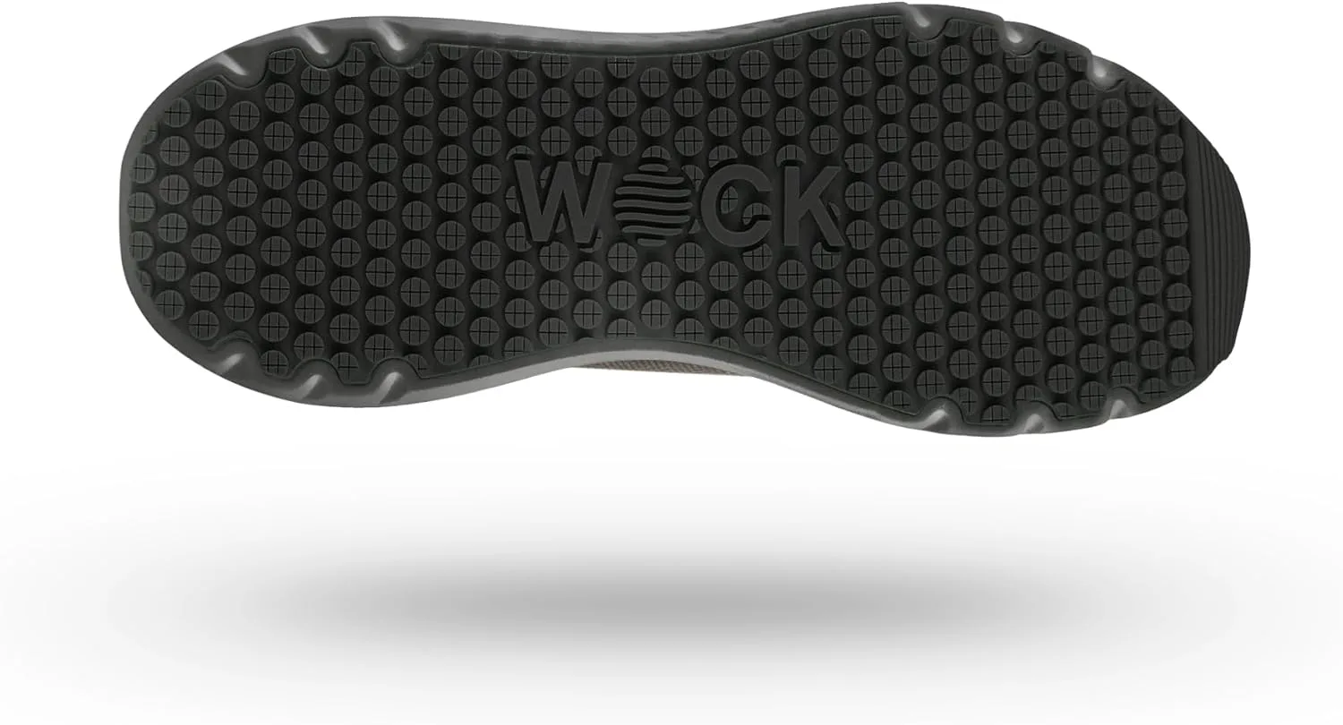 Кроссовки WOCK Actionpro: удобные, комфортные и сверхлегкие рабочие ботинки. Высокая амортизация для старшей школы и для интенсивных тренировок, черный — фото 3