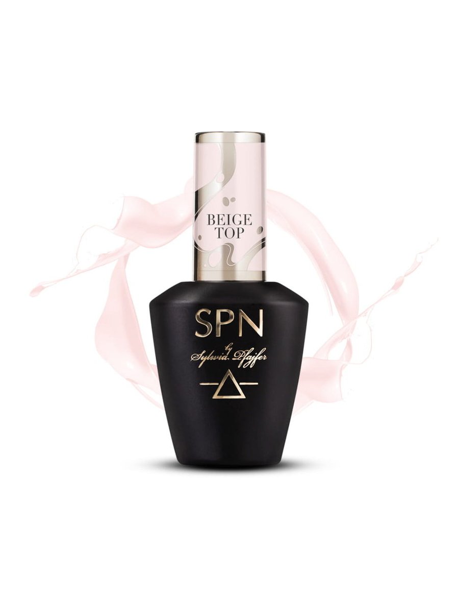 

бежевый верхний гибридный лак 12 мл SPN Nails