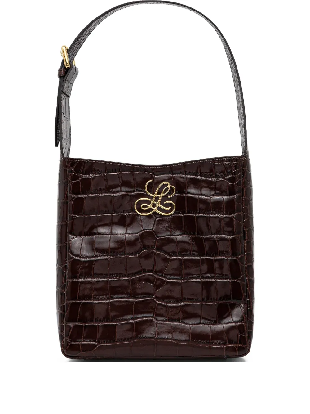 

Сумка-тоут Importante с логотипом Luisa Spagnoli, коричневый