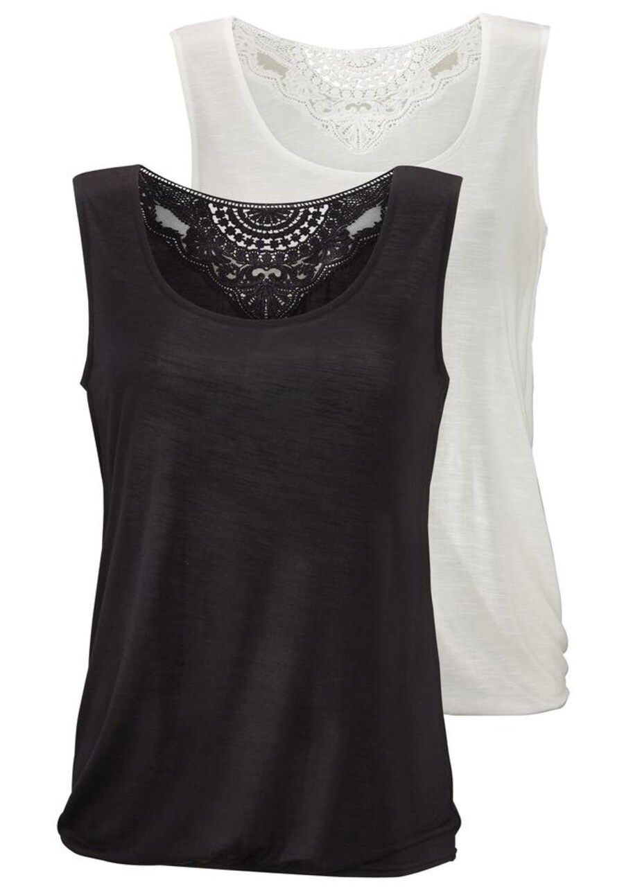 

Топ BEACH TIME, Black/mottled white