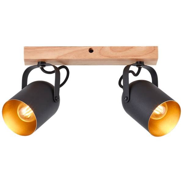 

Потолочный светильник LIGHTBOX 20181514205 1 цвет gold/schwarz/holz