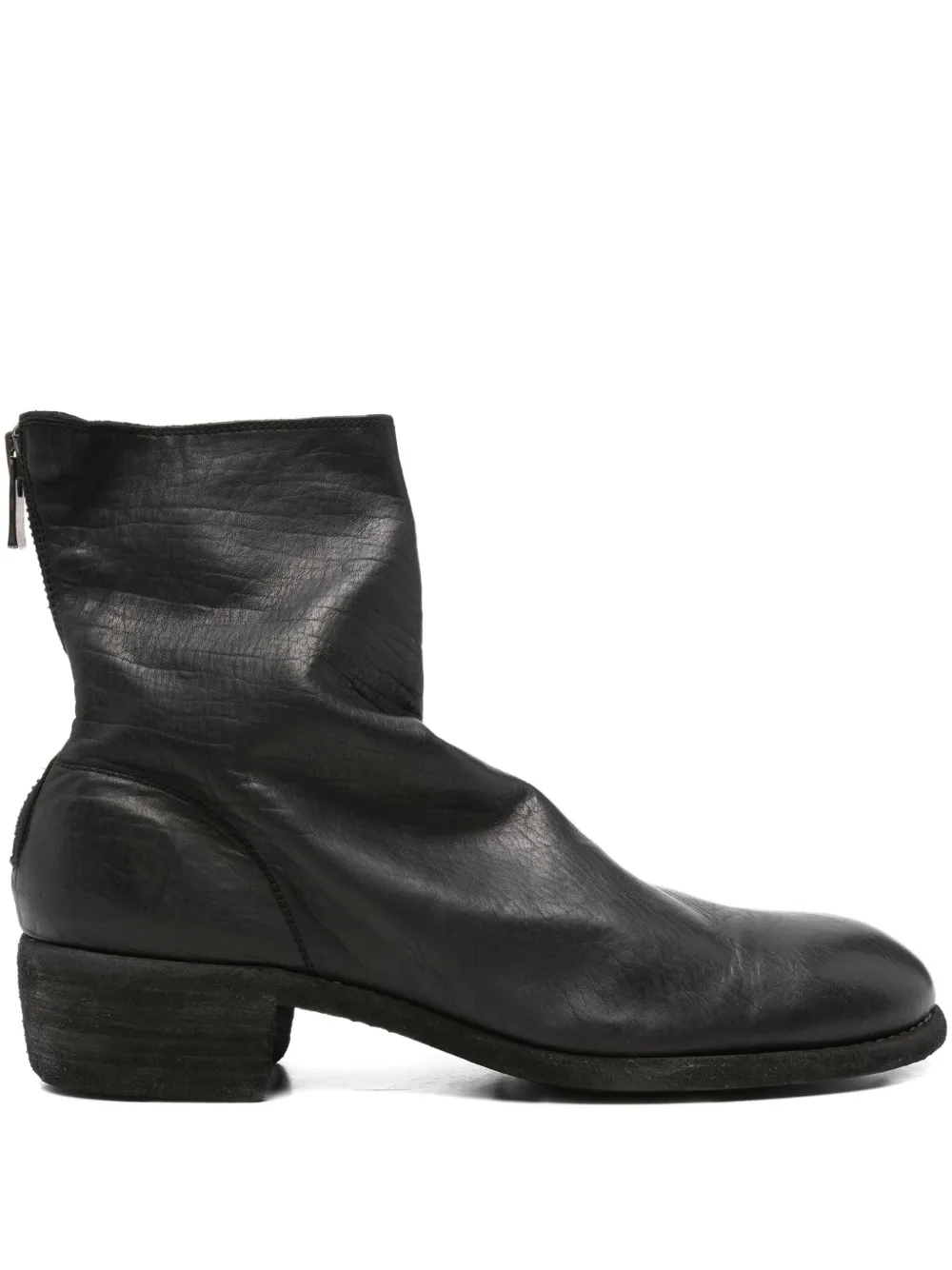 

Кожаные ботинки Guidi, черный
