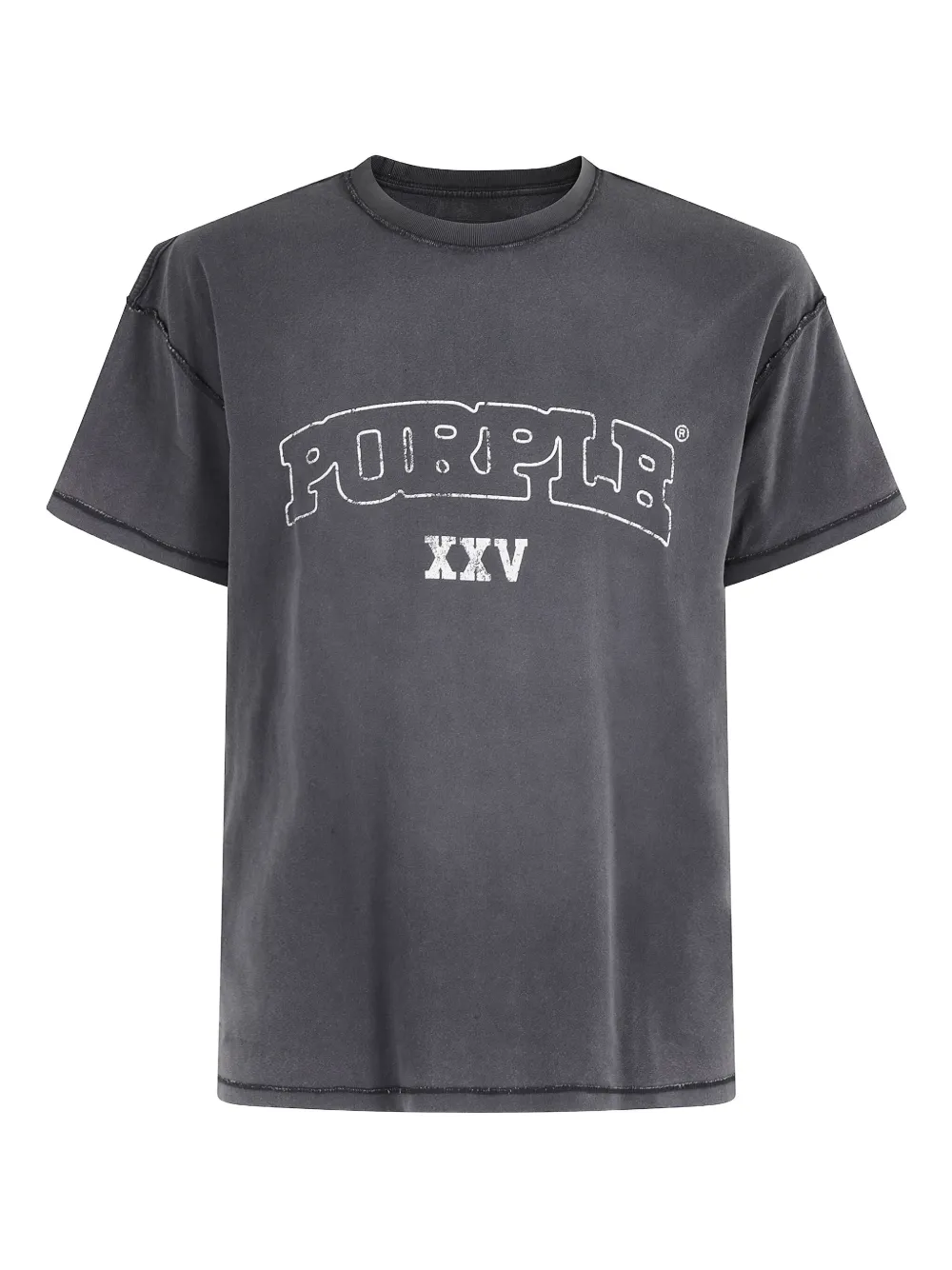 

Футболка с логотипом Purple Brand, серый