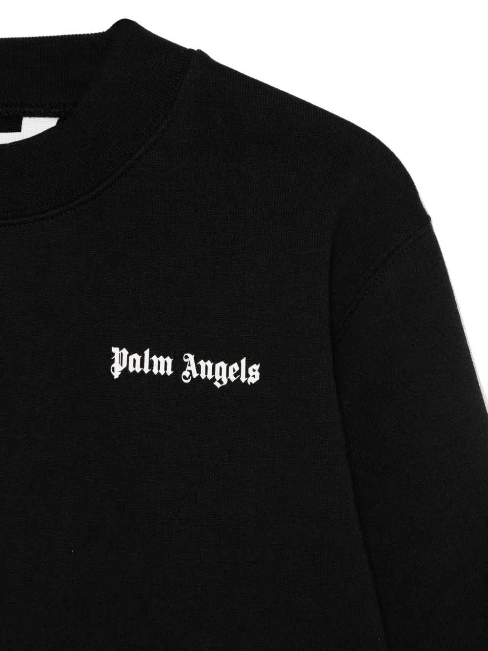 Толстовка с боковой полосой Palm Angels Kids, черный — фото 3