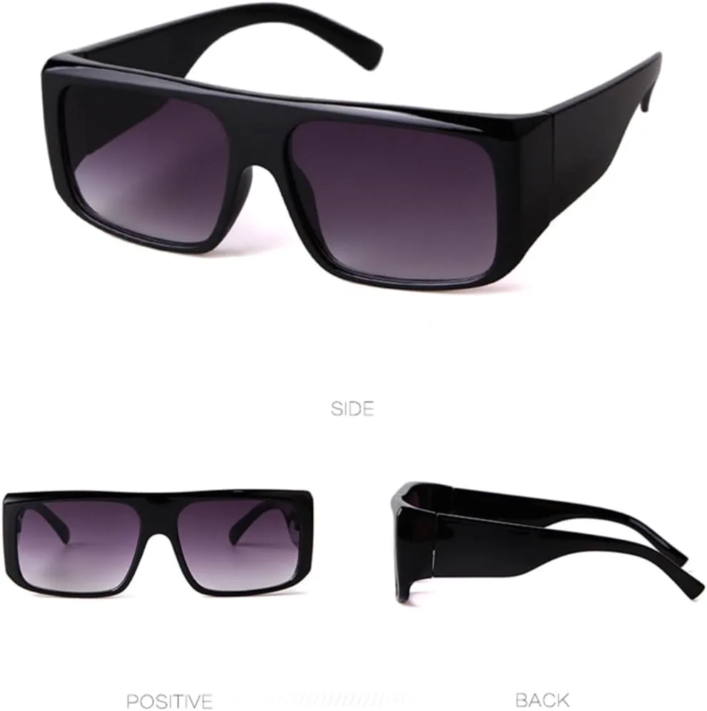 

Модные солнцезащитные очки с градиентным переходом цвета для женщин и мужчин, винтажный леопардовый принт, прозрачная оправа, ветрозащитные очки SZVVBKK, 5