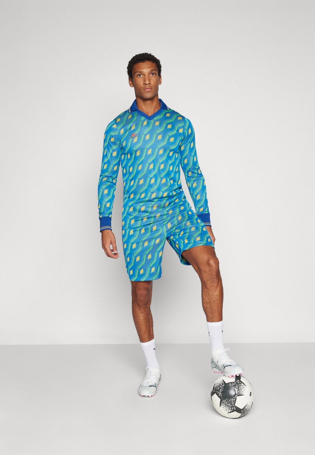

Топ с длинными рукавами Umbro, синий