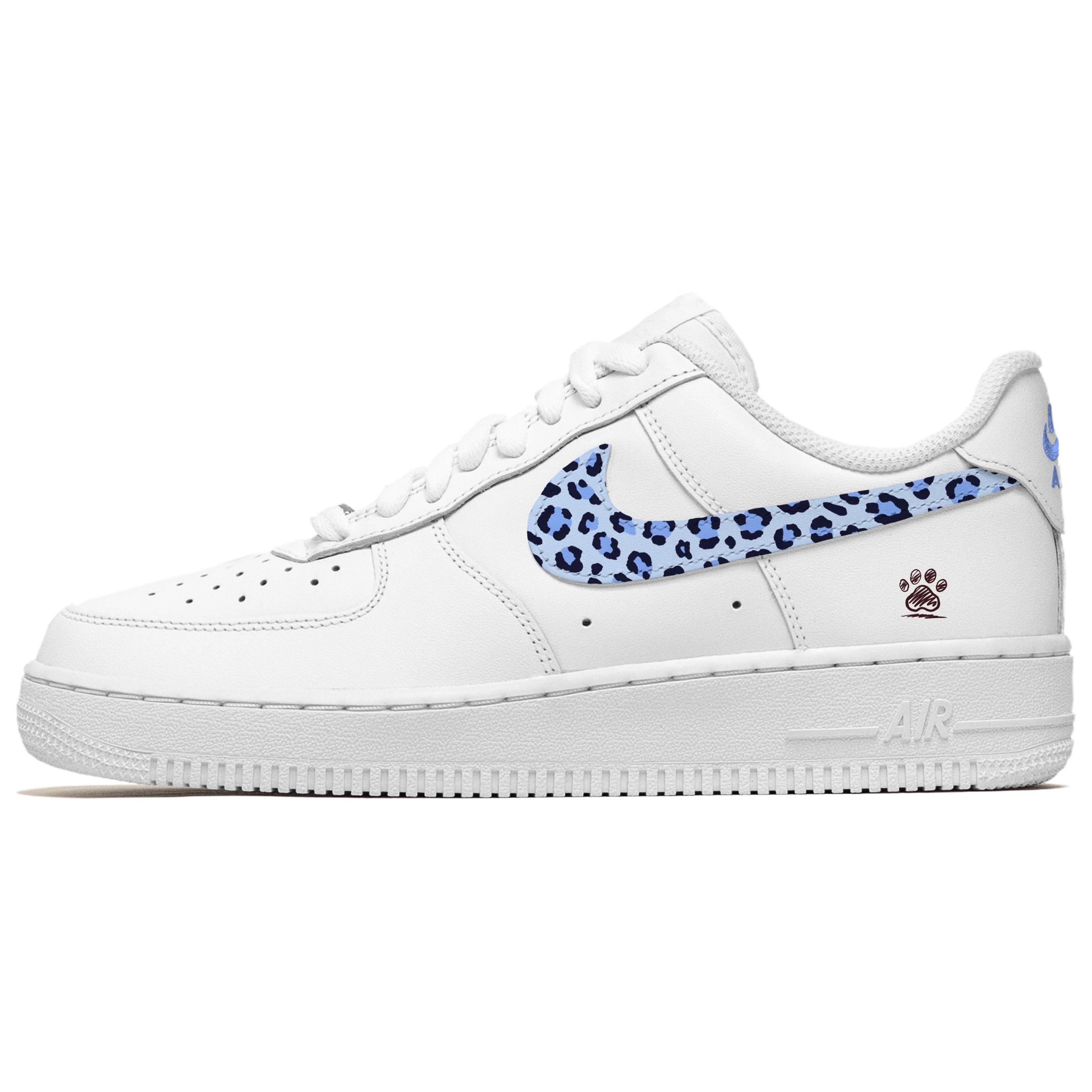 

Nike Air Force 1 устойчивые к истиранию низкие скейтерские кроссовки мужские Blue