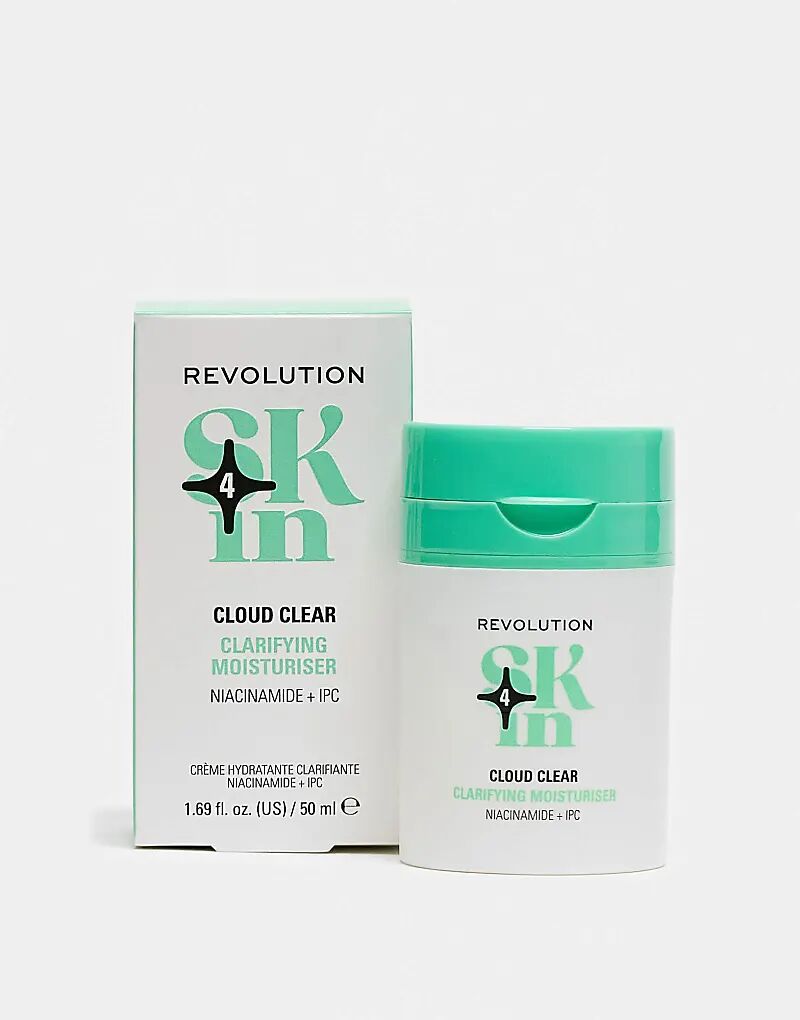 

Revolution Skin Cloud Clear Очищающий увлажняющий крем с ниацинамидом и IPC 50 мл Revolution Skincare