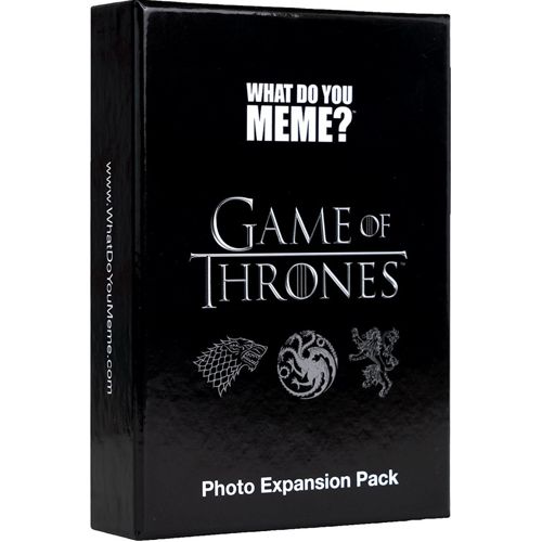 

Настольная игра What Do You Meme Game Of Thrones Photo Expansion VR Distribution