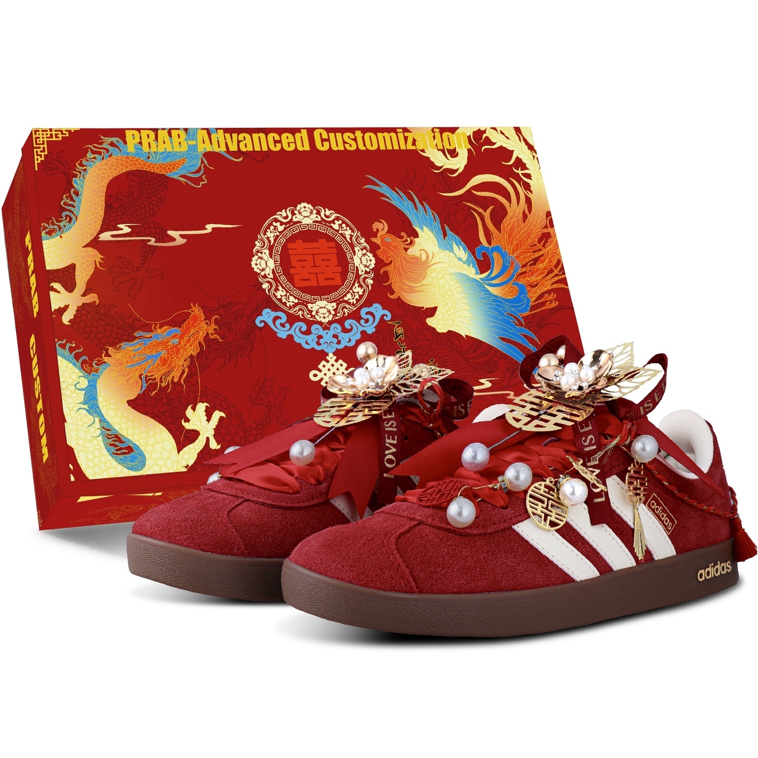 

Кроссовки для скейтбординга Vl Court Classic износостойкие и легкие низкие унисекс gold Adidas, красный