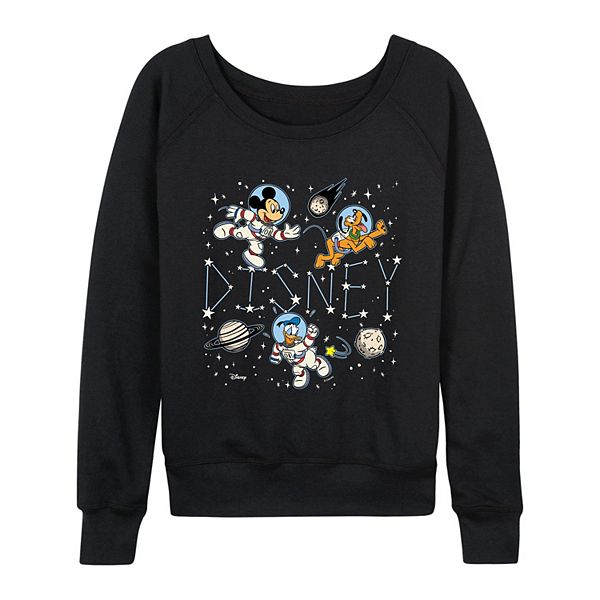 

Женская футболка с длинным рукавом Mickey Mouse & Friends Celestial Space French Terry Disney, Black, Черный, Женская футболка с длинным рукавом Mickey Mouse & Friends Celestial Space French Terry Disney, Black