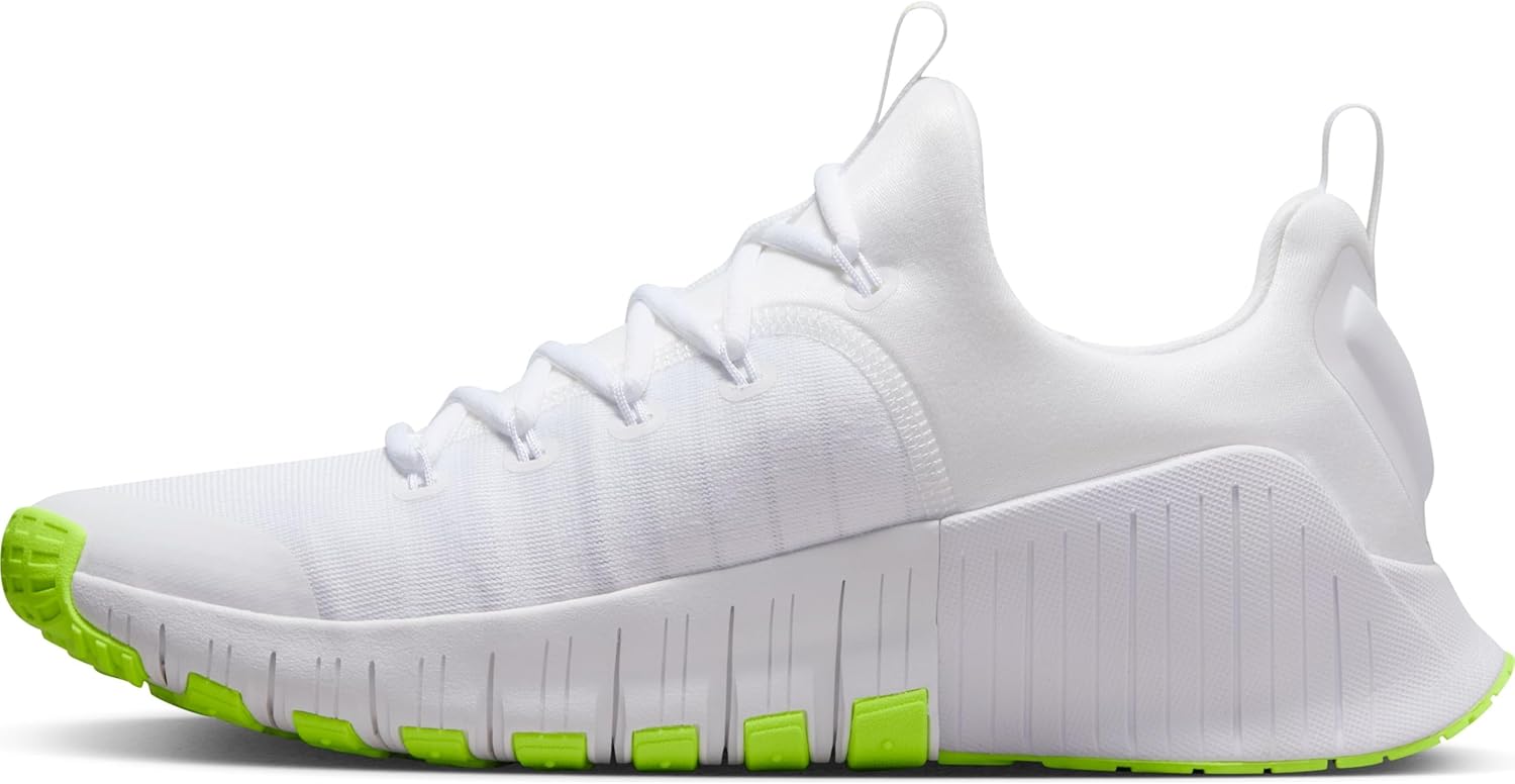 Кроссовки для тренировок Nike Metcon 6 для мужчин, White/White/Volt — фото 4