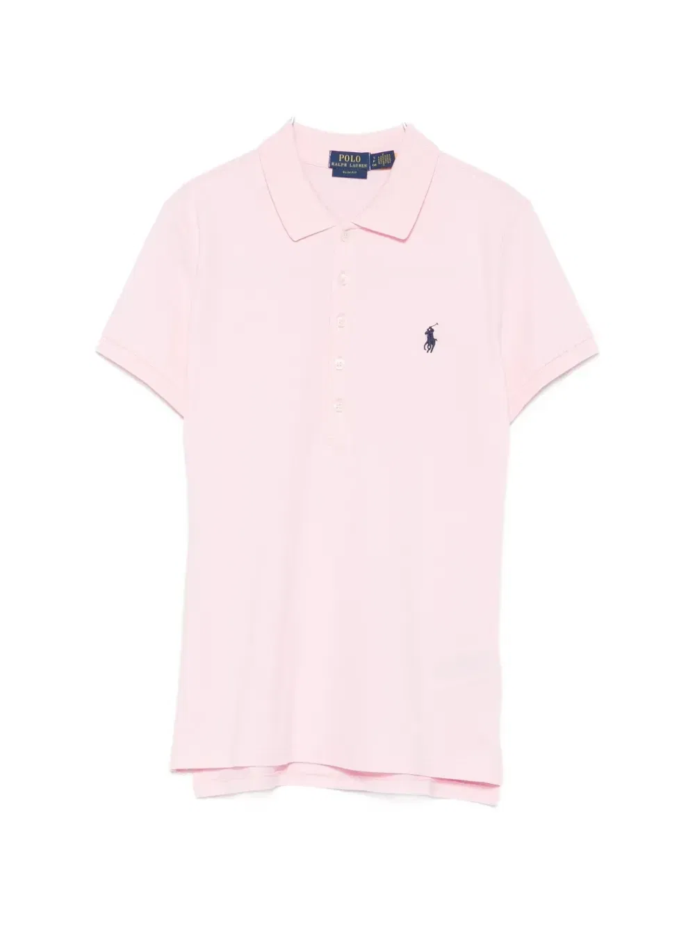 Рубашка-поло с вышитым логотипом POLO RALPH LAUREN, розовый
