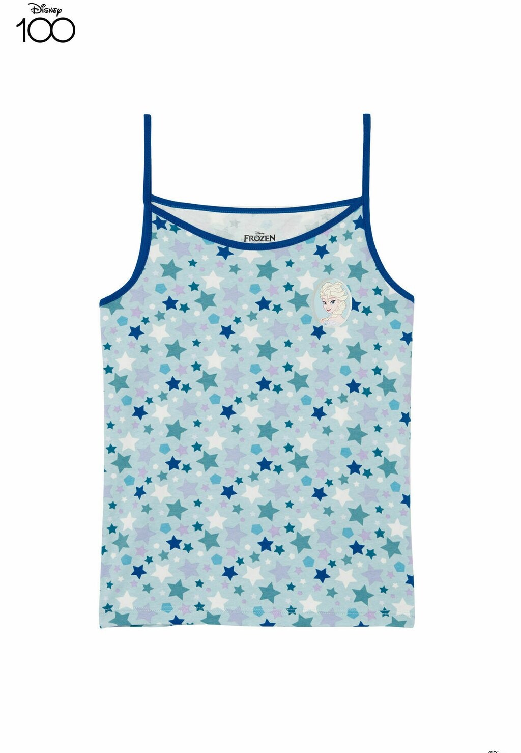 

Верх Disney Frozen Tezenis, светло-голубой azzurro Stampa со звездами Эльзы