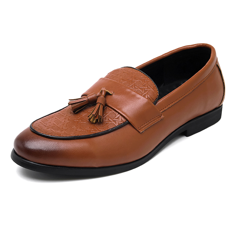 

KUPE Коричневые лоферы мужские, цвет Brown
