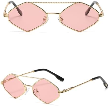 

Винтажные солнцезащитные очки с заклепками для женщин, защита от ультрафиолета UV400, мужские панк-солнцезащитные очки, черные, прозрачные, серые, один размер MTZJH, One Color