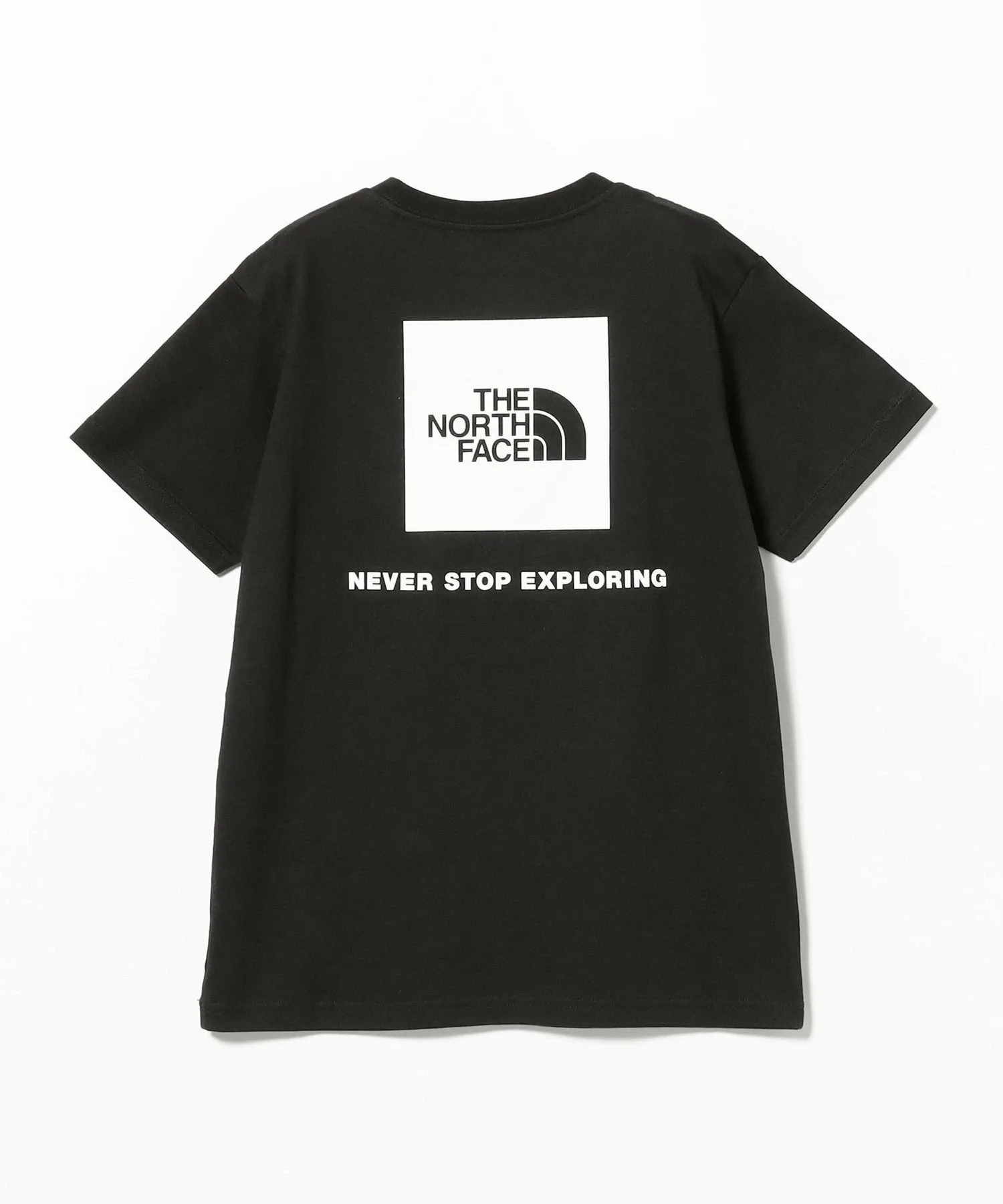 THE NORTH FACE / Детская футболка с коротким рукавом и квадратным логотипом, коллекция весна-лето 2026 (размеры 130-160 см) Kodomo Beams, KK_Black 2