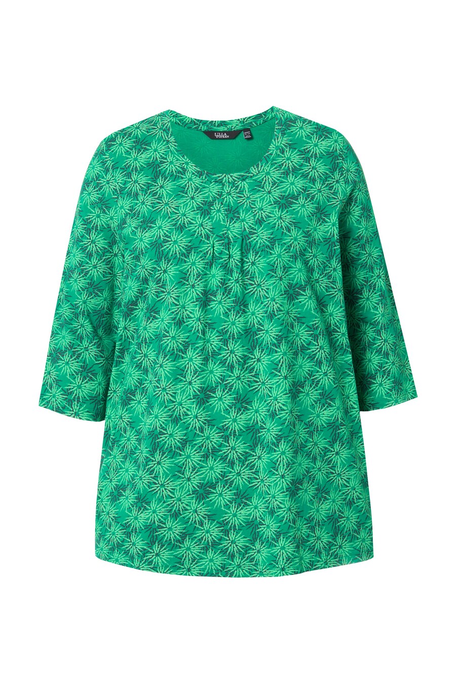 

Рубашка Ulla Popken, цвет Green/Grass green