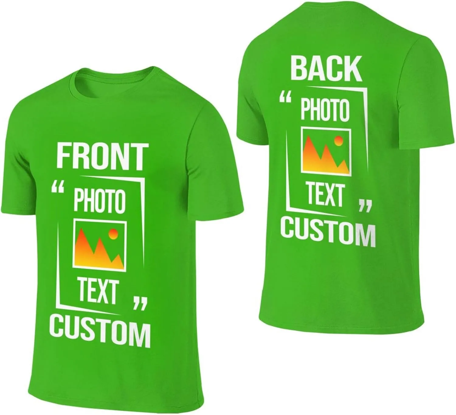 

Футболка Custom с индивидуальным дизайном, черная