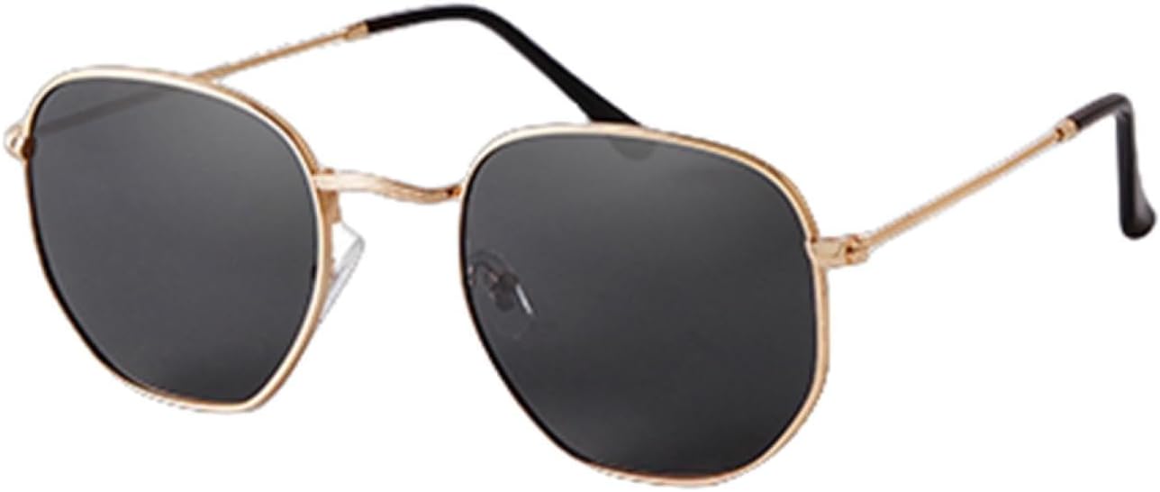 

Поляризованные ретро-солнцезащитные очки для женщин, ультралегкие красные очки с защитой от УФ-излучения UV400, шестиугольные винтажные очки для вождения, женские и мужские WNCKSQ, C5