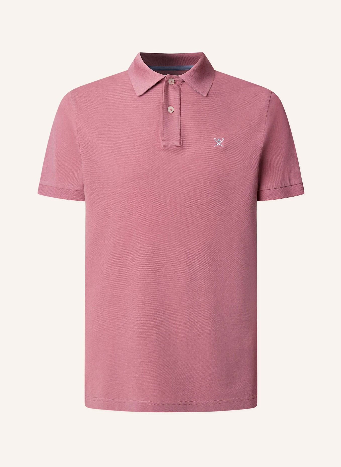 

Рубашка поло с логотипом slim fit Hackett London, красный