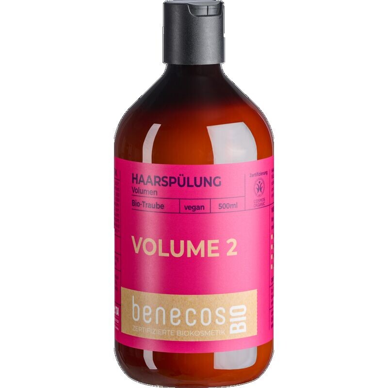 

Кондиционер для волос объём ORGANIC виноград VOLUME 2 benecos, 500 ml