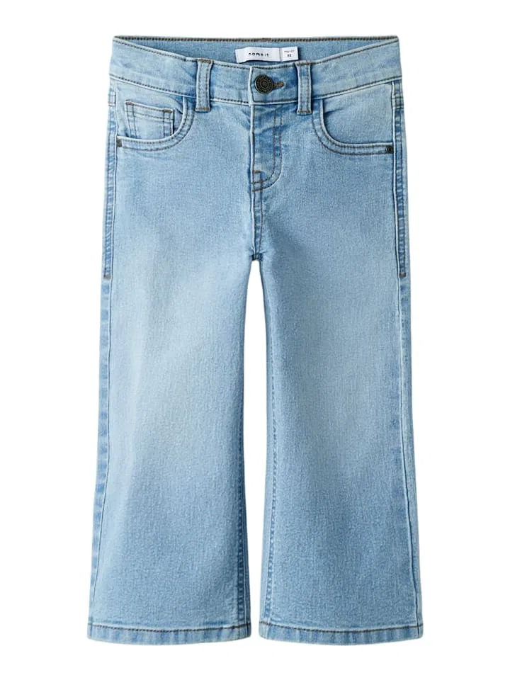 Джинсы wide fit Name it, голубой