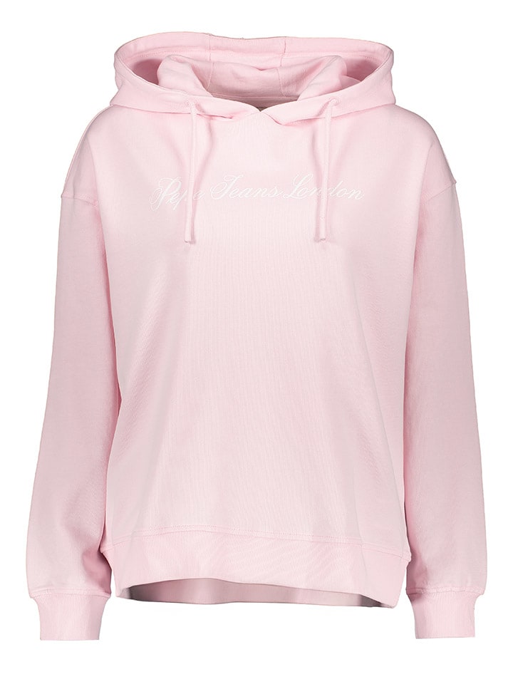 

Толстовка с капюшоном Pepe Jeans, розовый