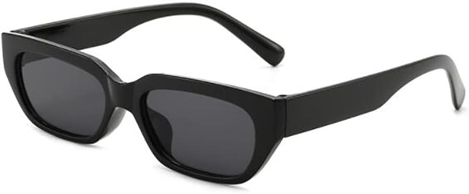 

Небольшие квадратные многоугольные солнцезащитные очки для мужчин и женщин с защитой от УФ-излучения. Персонализированные декоративные солнцезащитные очки Weloveushop, Gray