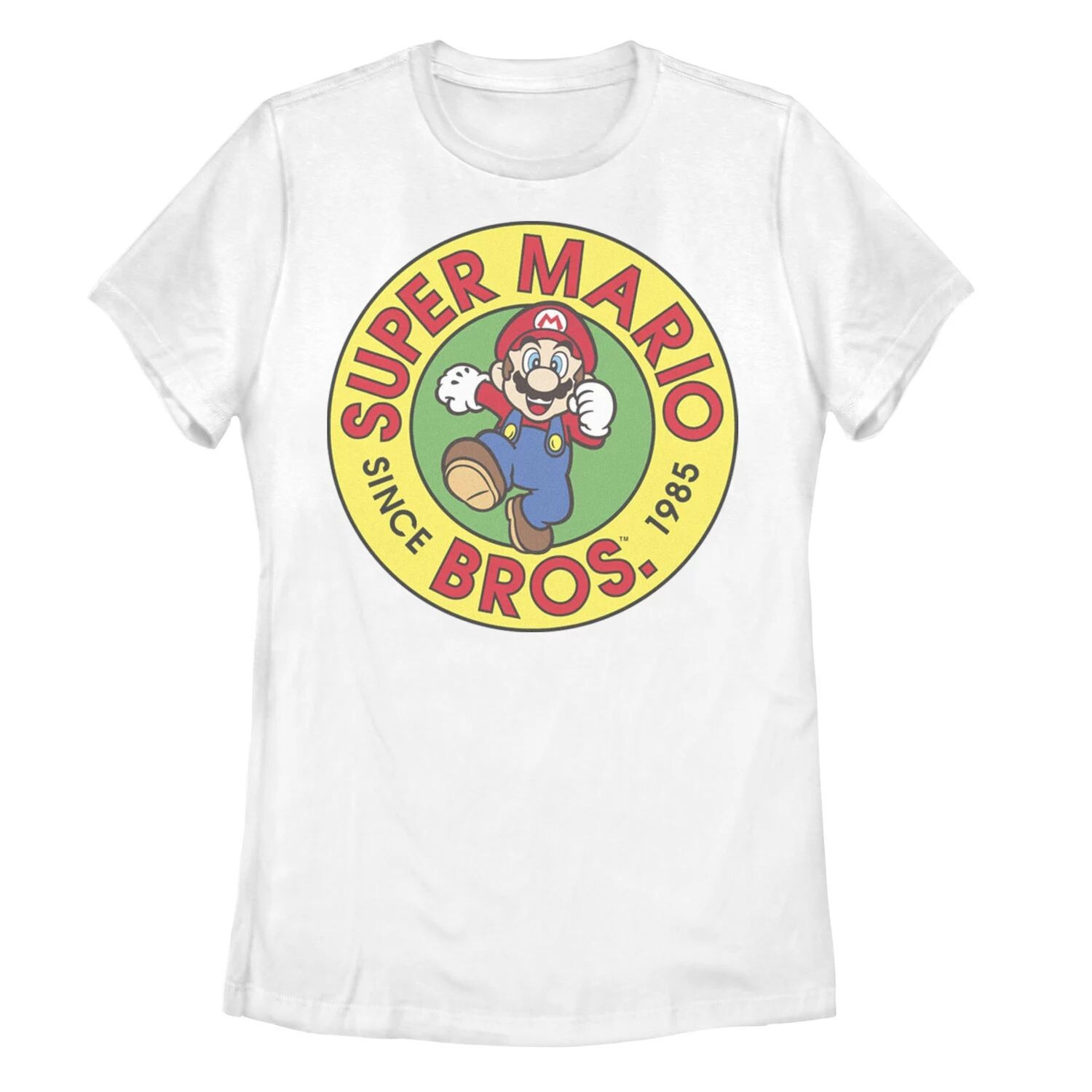 

Детская футболка с изображением значка Nintendo Super Mario Bros с 1985 года Licensed Character