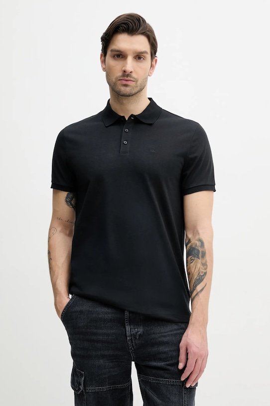 

Поло Calvin Klein Jeans, черный