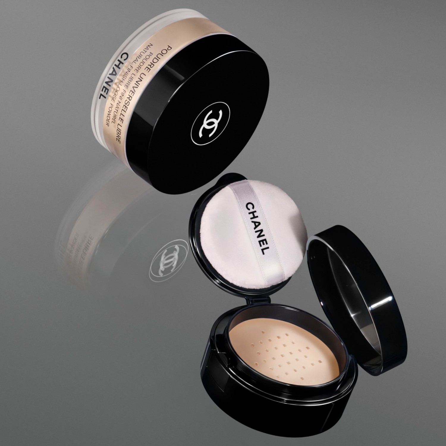 Пудра для лица poudre universelle libre mit natürlichem finish Chanel, libre, вес 30 гр. — фото 4