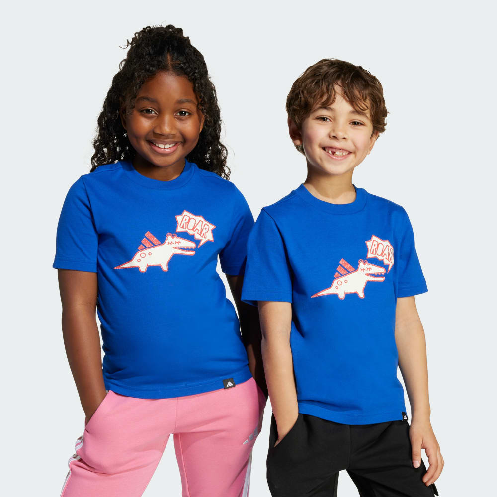 

Футболка Adidas Adiraptor Graphic Tee Kids, цвет Royal Blue