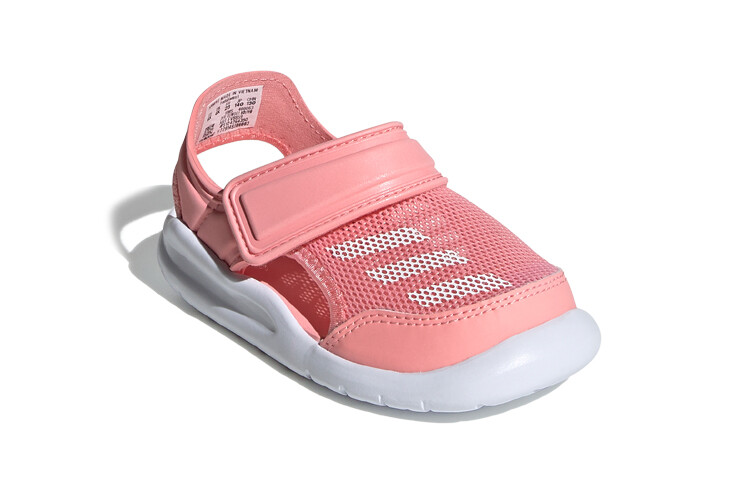Кроссовки adidas Fortaswim Toddler Shoes TD Pink/white — фото 3