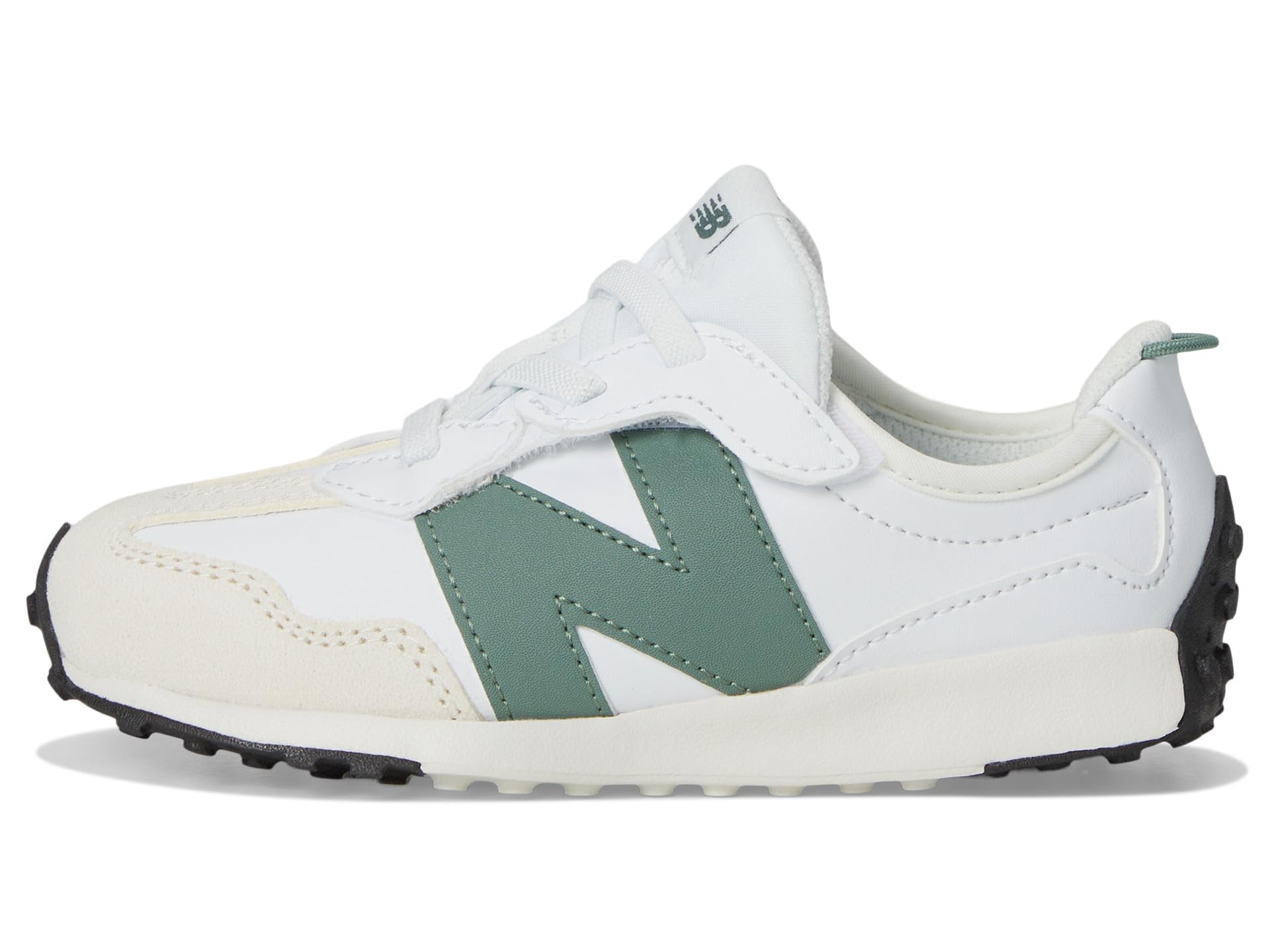 Кроссовки New Balance Kids 327 New-B, цвет White/Dark Juniper — фото 4